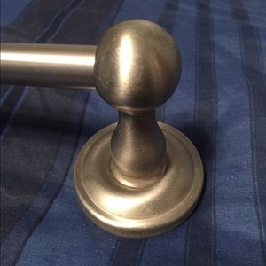 Brushed Nickel Towel Bars